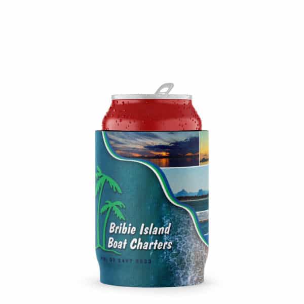 Island Charters Stubby Holder Can Beer