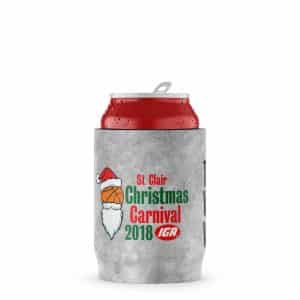 Christmas Carnival Stubby Holder Beer Can
