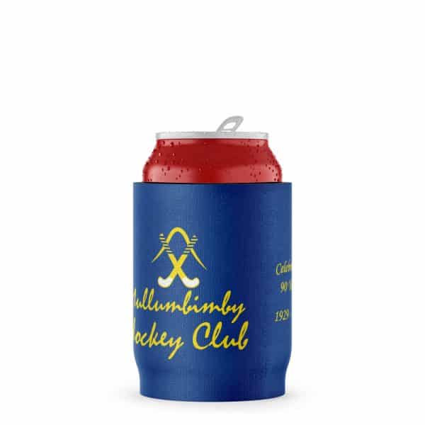 Hockey Club Blue Stubby Holder Beer Can