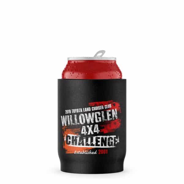 4X4 Challenge Stubby Holder Beer Can